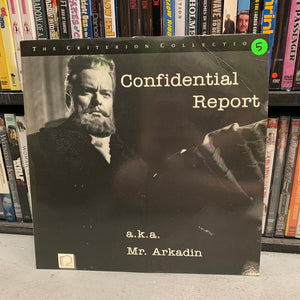 Confidential Report Laserdisc (Criterion)