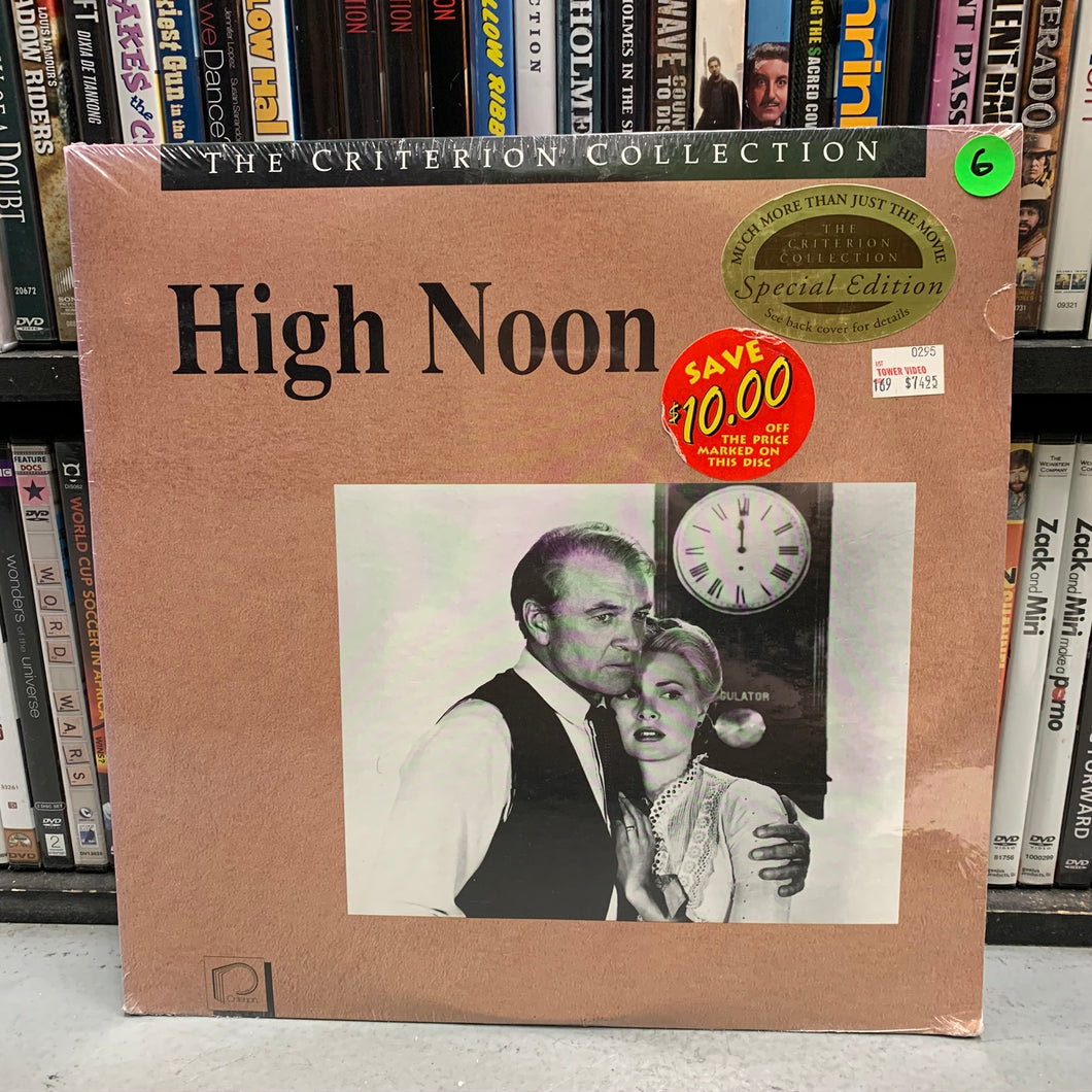 High Noon Laserdisc (Criterion) New Sealed