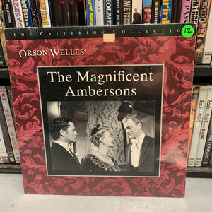The Magnificent Ambersons Laserdisc (Criterion)