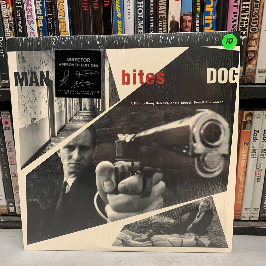 Man Bites Dog Laserdisc (Criterion)