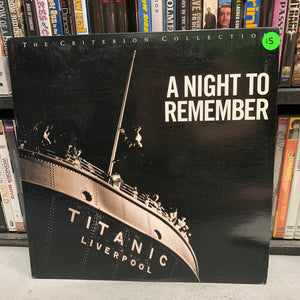 A Night to Remember Laserdisc (Criterion)