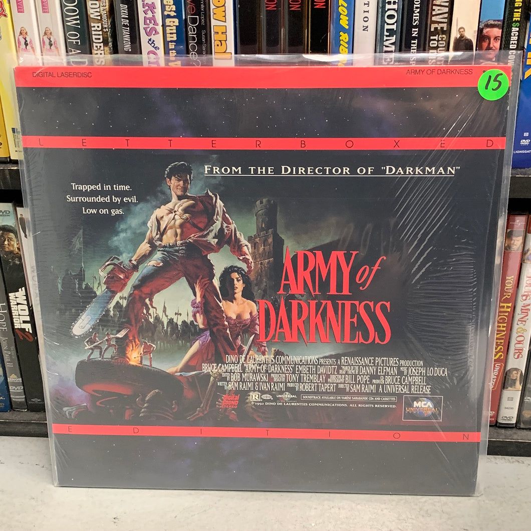 Army of Darkness Laserdisc