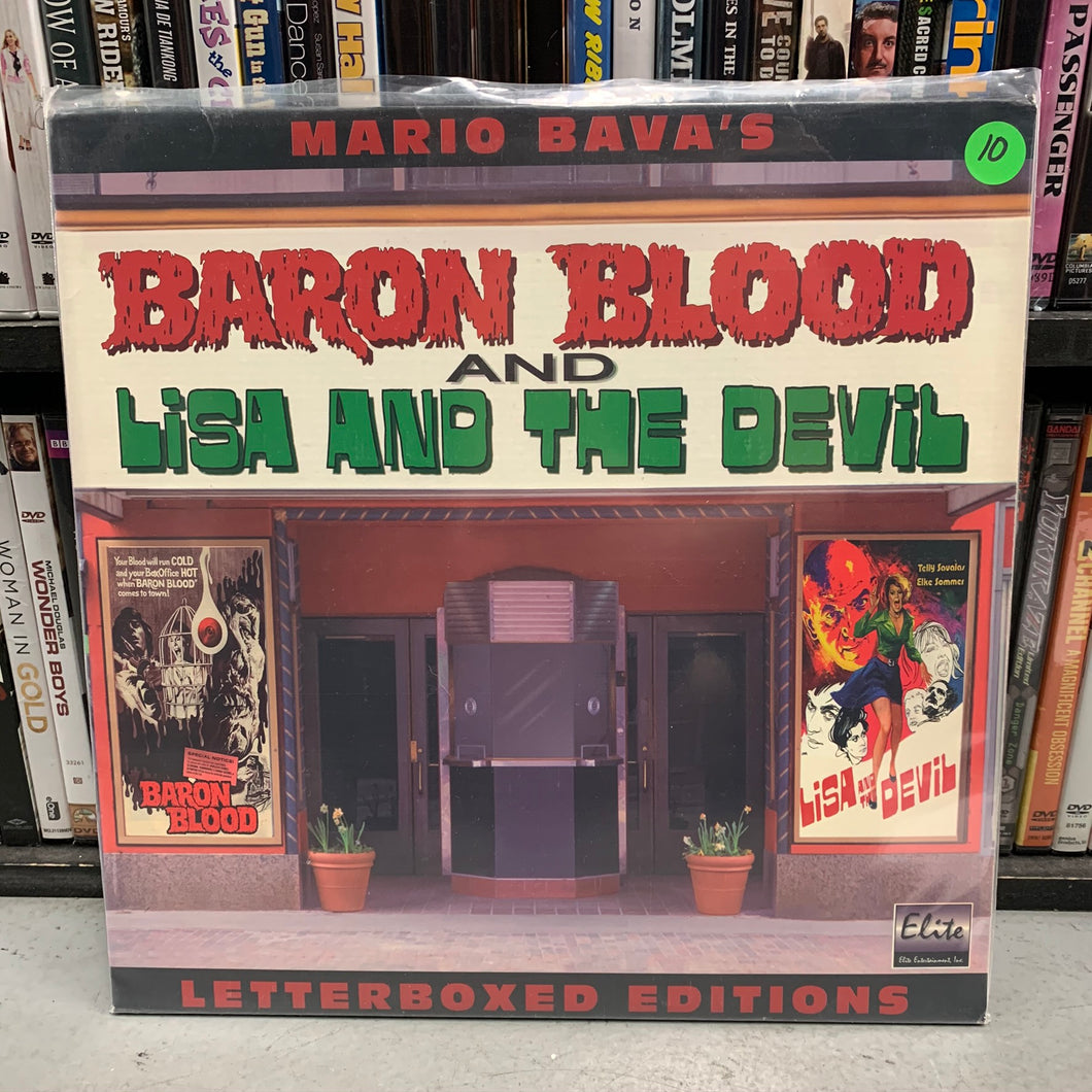 Baron Blood & Lisa and the Devil Laserdisc