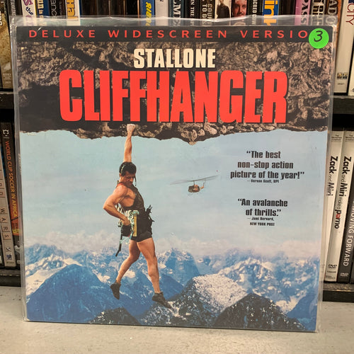 Cliffhanger Laserdisc