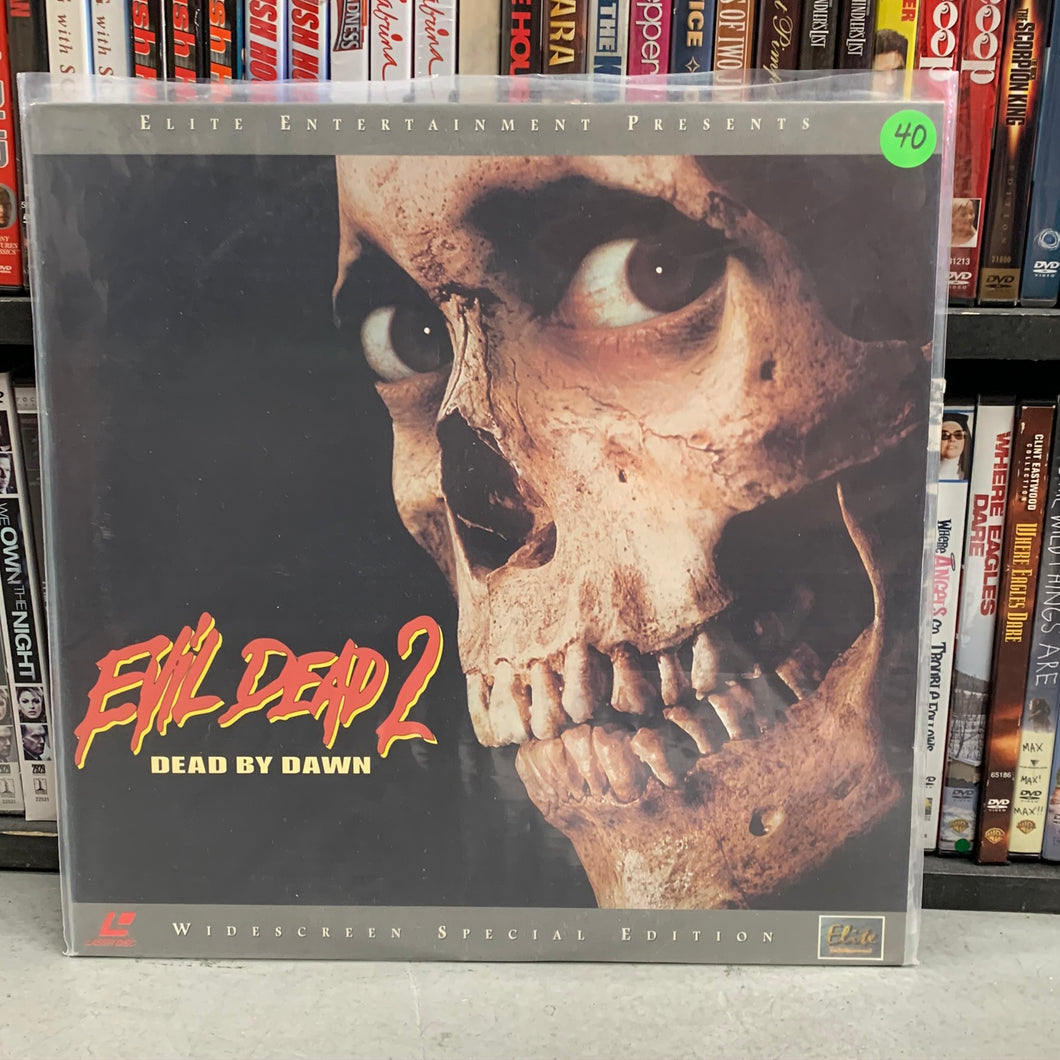 Evil Dead 2 Widescreen Laserdisc