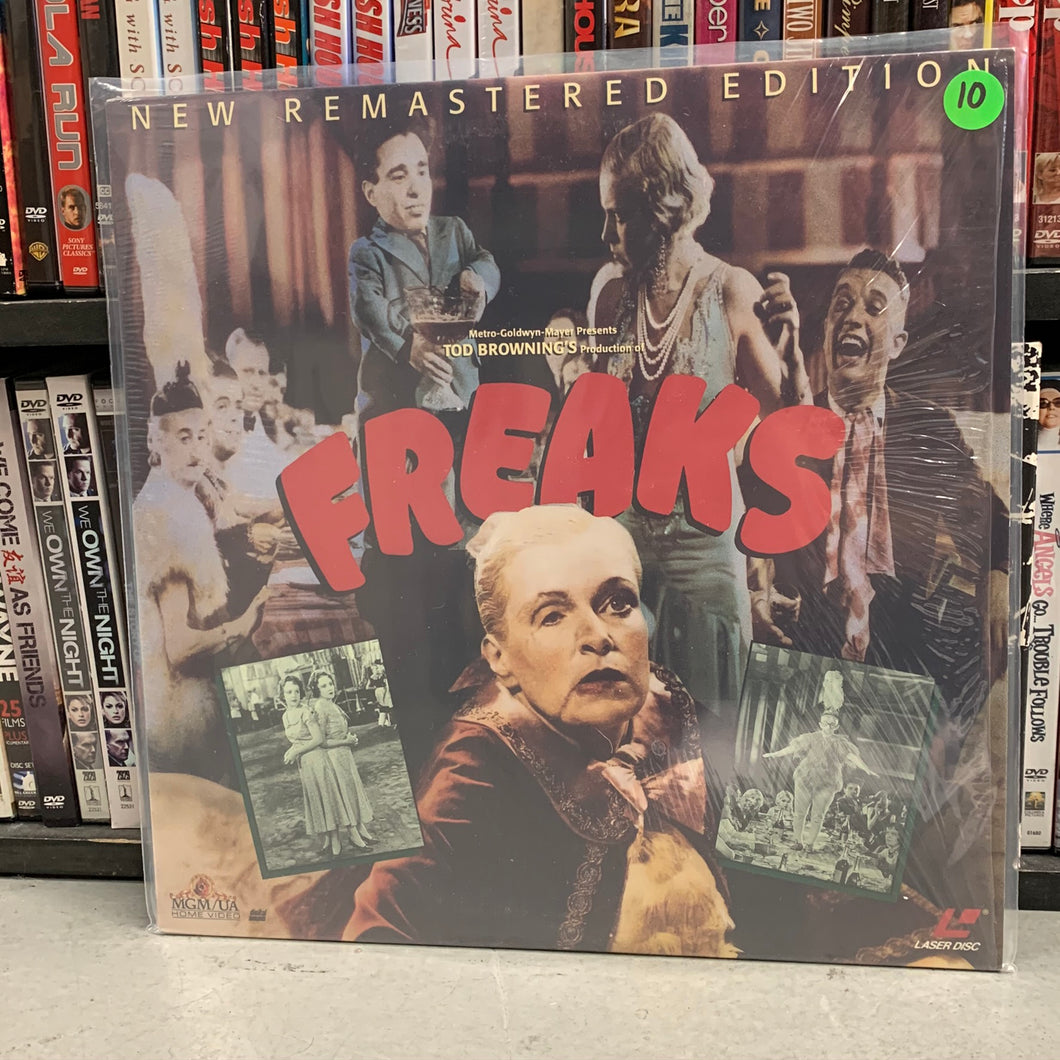 Freaks Laserdisc
