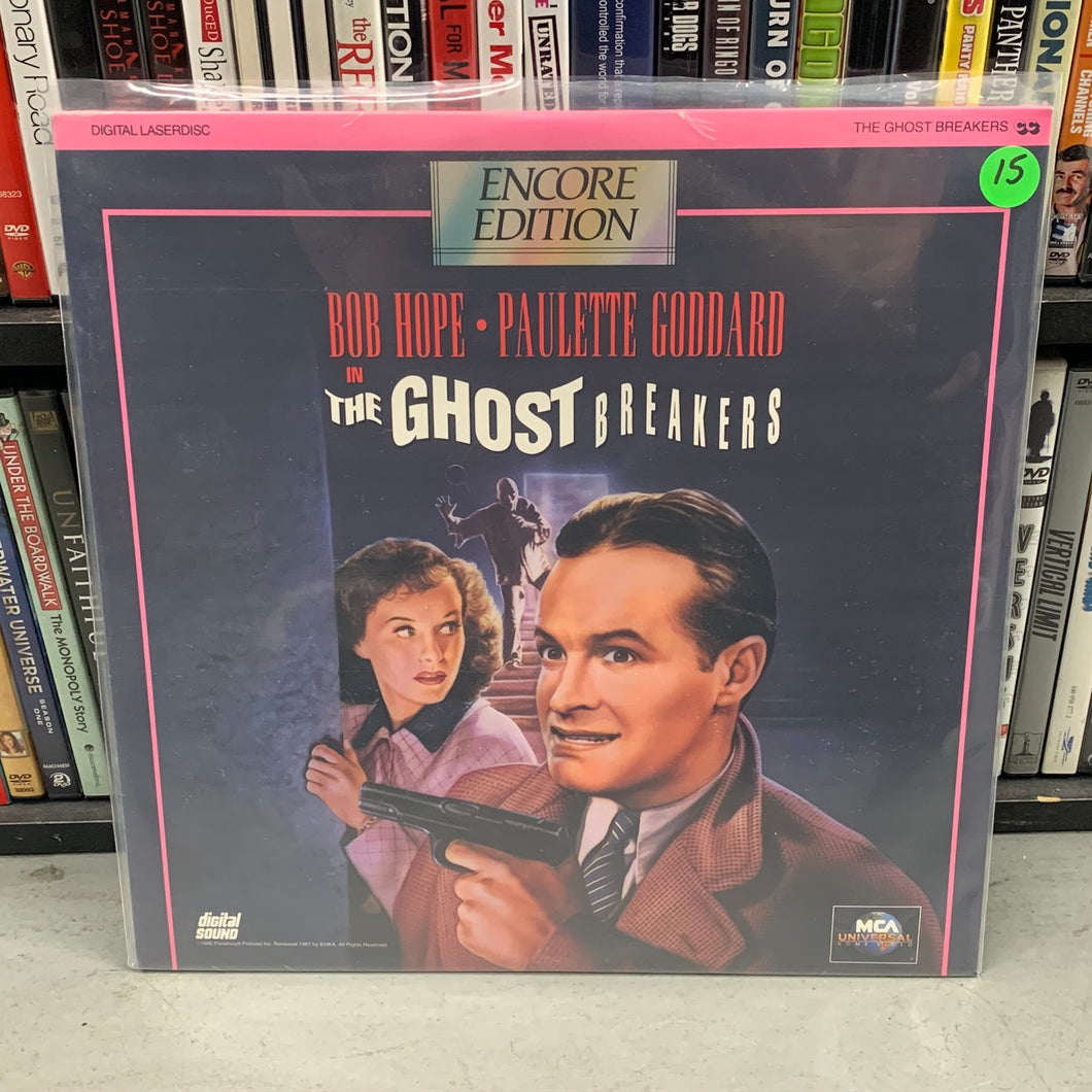 Ghost Breakers Laserdisc