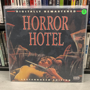 Horror Hotel Laserdisc