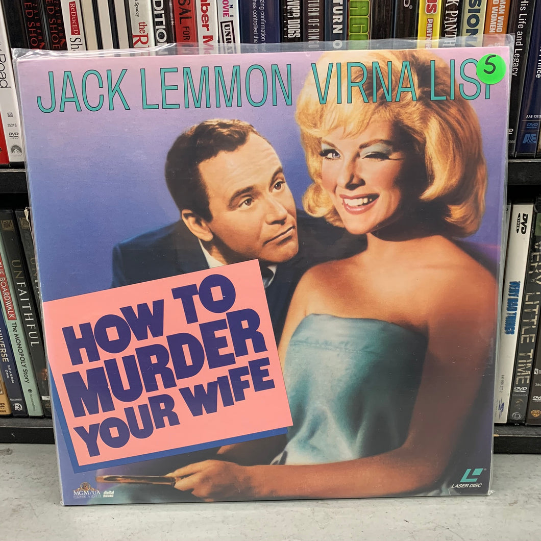 How to Murder your Wife Laserdisc