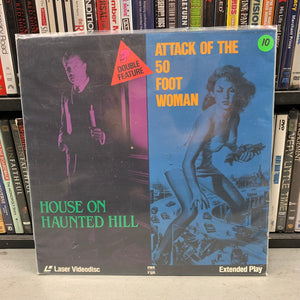 House on Haunted Hill / Attack of the 50ft Woman Laserdisc