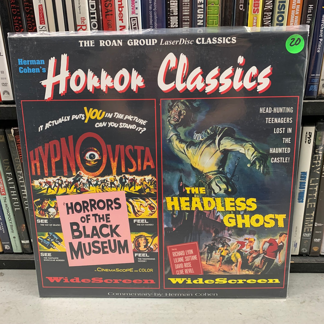 Horrors of the Black Museum / Headless Ghost Laserdisc