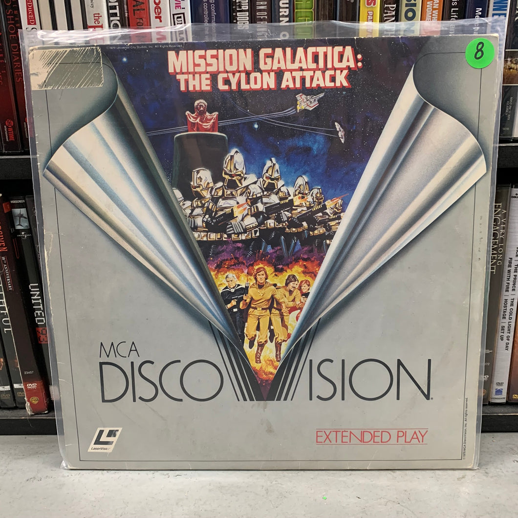 Mission Galactica: Cyclon Attack Laserdisc
