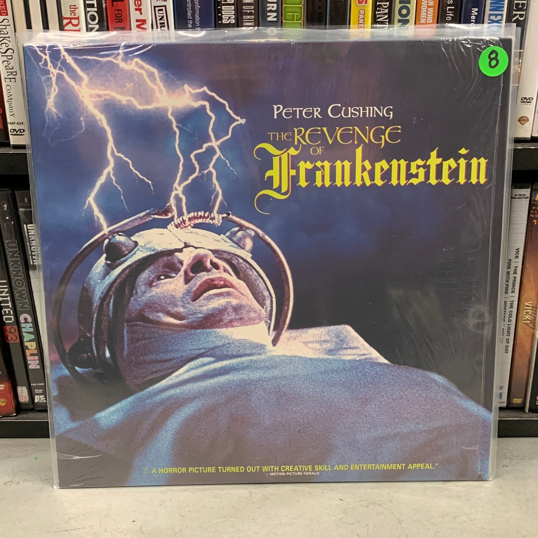 Revenge of Frankenstein Laserdisc