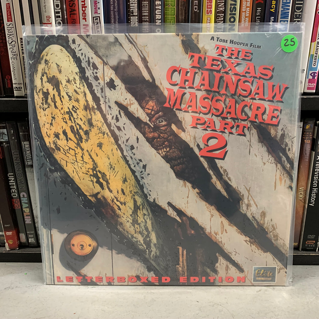 Texas Chainsaw Massacre 2 Laserdisc