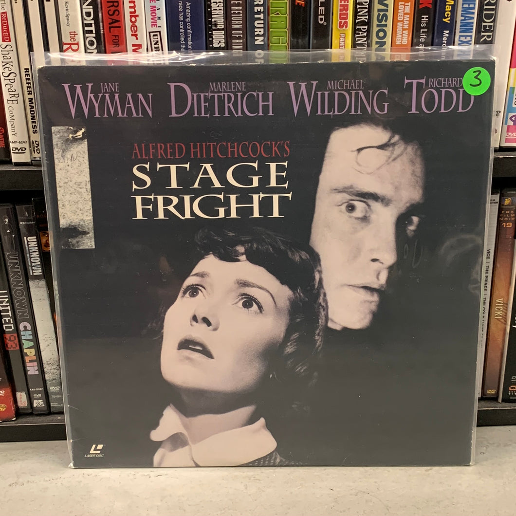 Stage Fright Laserdisc