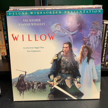 Load image into Gallery viewer, Willow laserdisc